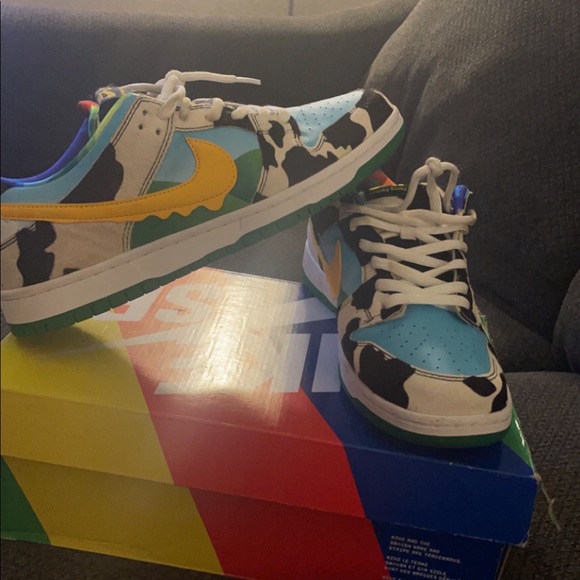 These are Ben and Jerry’s dunks. Ben worn a couple times. - Picture 3 of 4